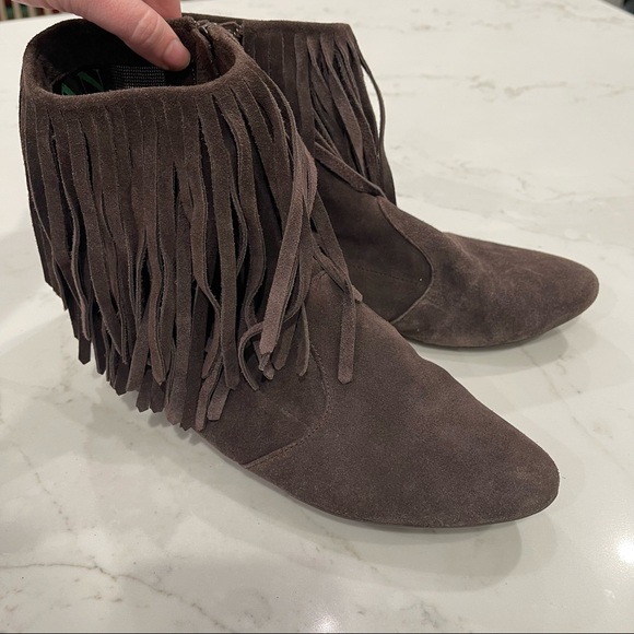 Sam Edelman brown fringe booties - Picture 12 of 16